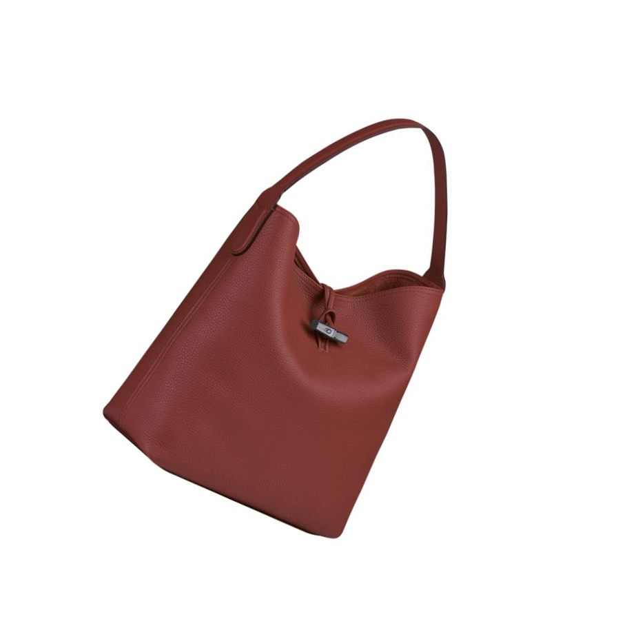 Longchamp Roseau Essential Naisten Olkalaukku Ruskea | Fi-GFWO024