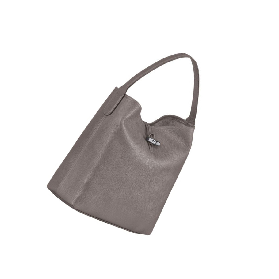 Longchamp Roseau Essential Naisten Olkalaukku Harmaat | Fi-LQYF524