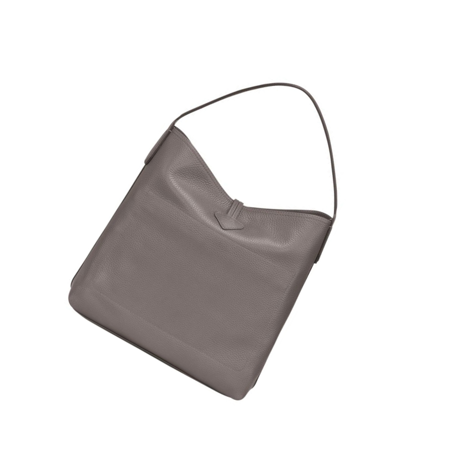 Longchamp Roseau Essential Naisten Olkalaukku Harmaat | Fi-LQYF524