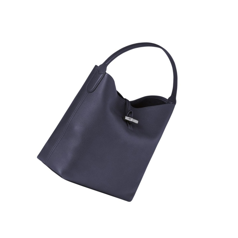 Longchamp Roseau Essential Naisten Olkalaukku Laivastonsininen | Fi-ONCD381