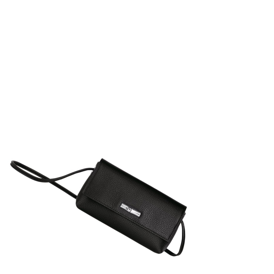 Longchamp Roseau Essential Naisten Pouches Mustat | Fi-EZCT681