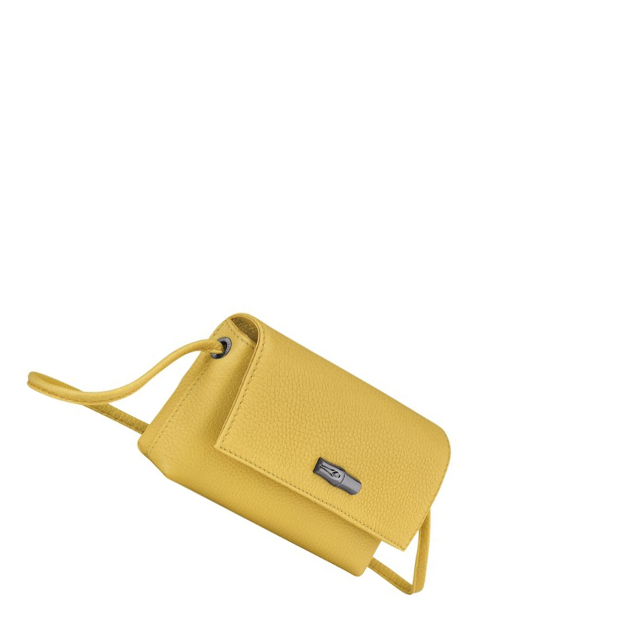 Longchamp Roseau Essential Naisten Pouches Keltainen | Fi-LPYW702