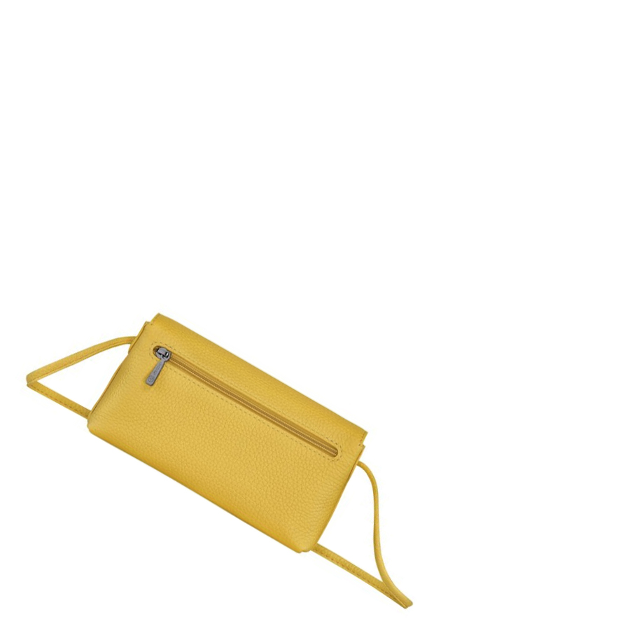 Longchamp Roseau Essential Naisten Pouches Keltainen | Fi-LPYW702