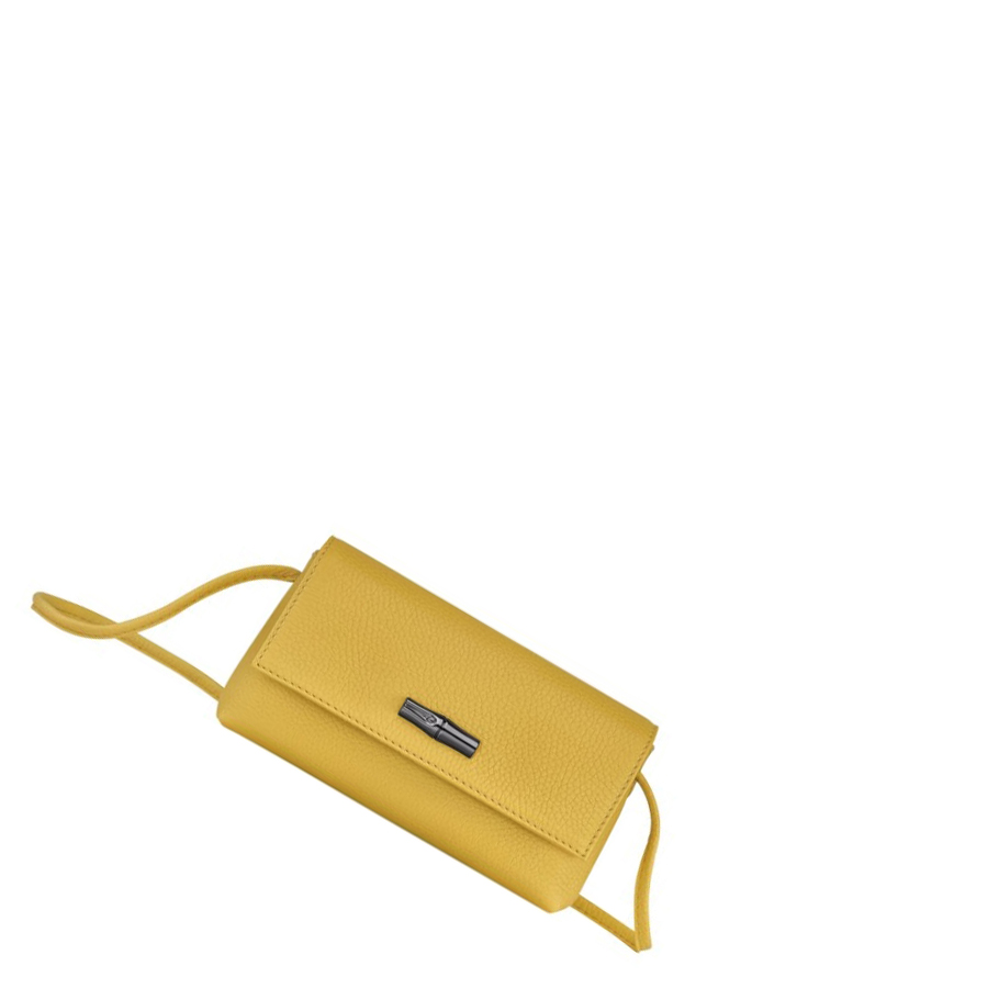 Longchamp Roseau Essential Naisten Pouches Keltainen | Fi-LPYW702