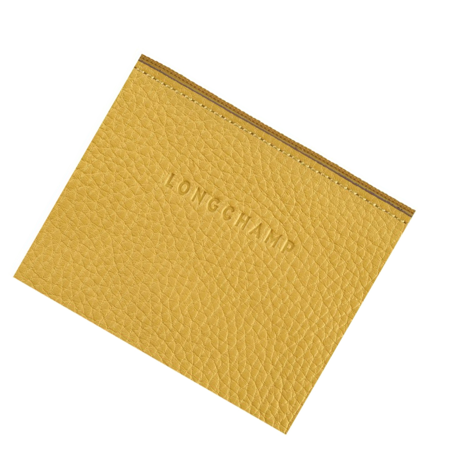 Longchamp Roseau Essential Naisten Pouches Keltainen | Fi-QYPO439