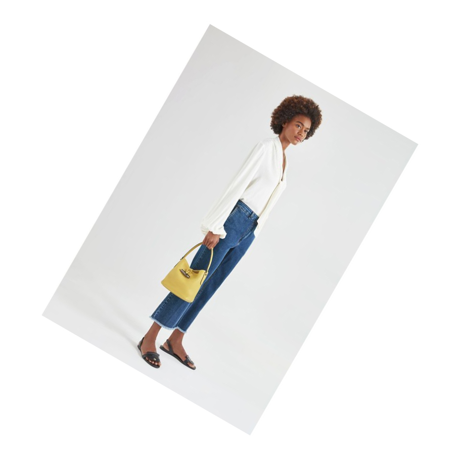Longchamp Roseau Essential S Naisten Käsilaukut Keltainen | Fi-MFXR170