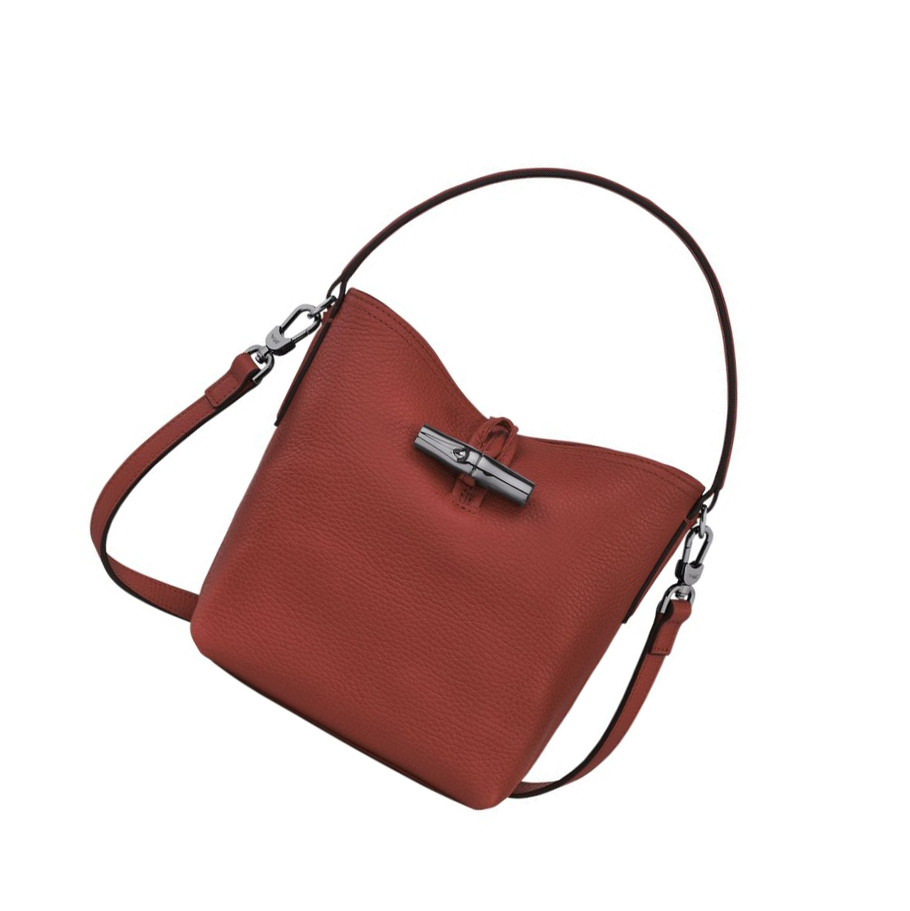 Longchamp Roseau Essential S Naisten Käsilaukut Ruskea | Fi-RXCS540