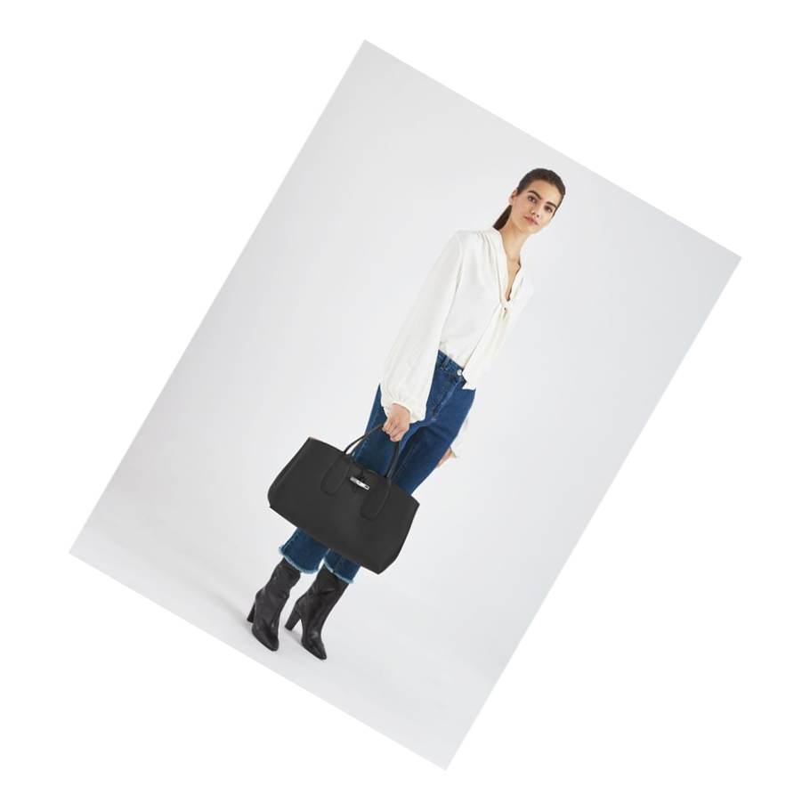 Longchamp Roseau L Naisten Käsilaukut Vaaleanpinkki | Fi-PGDT407