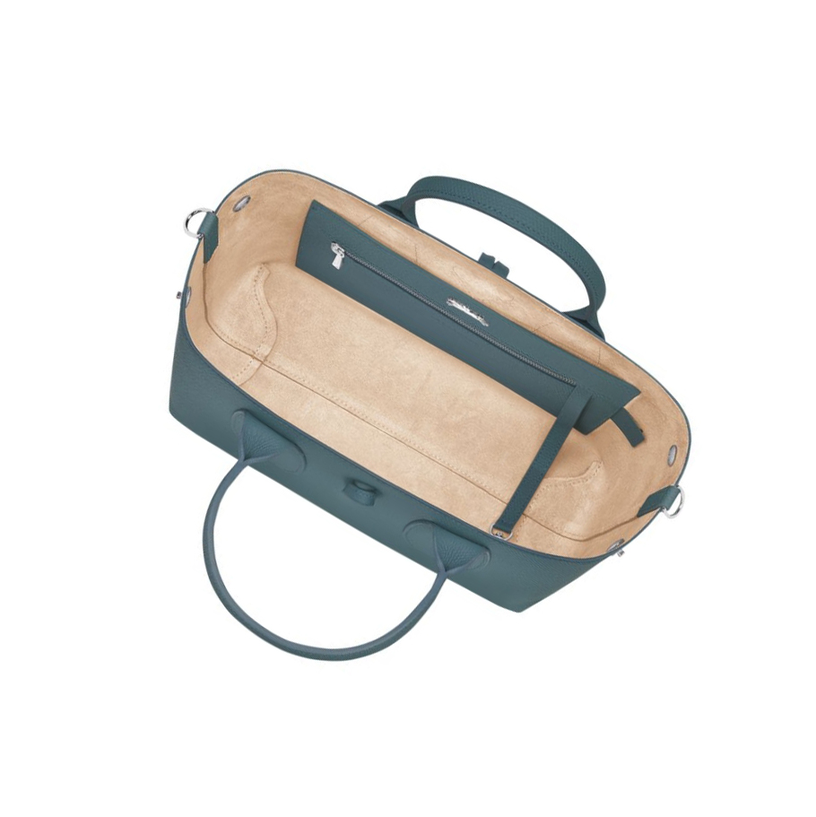 Longchamp Roseau M Naisten Käsilaukut Sininen | Fi-MSEQ913