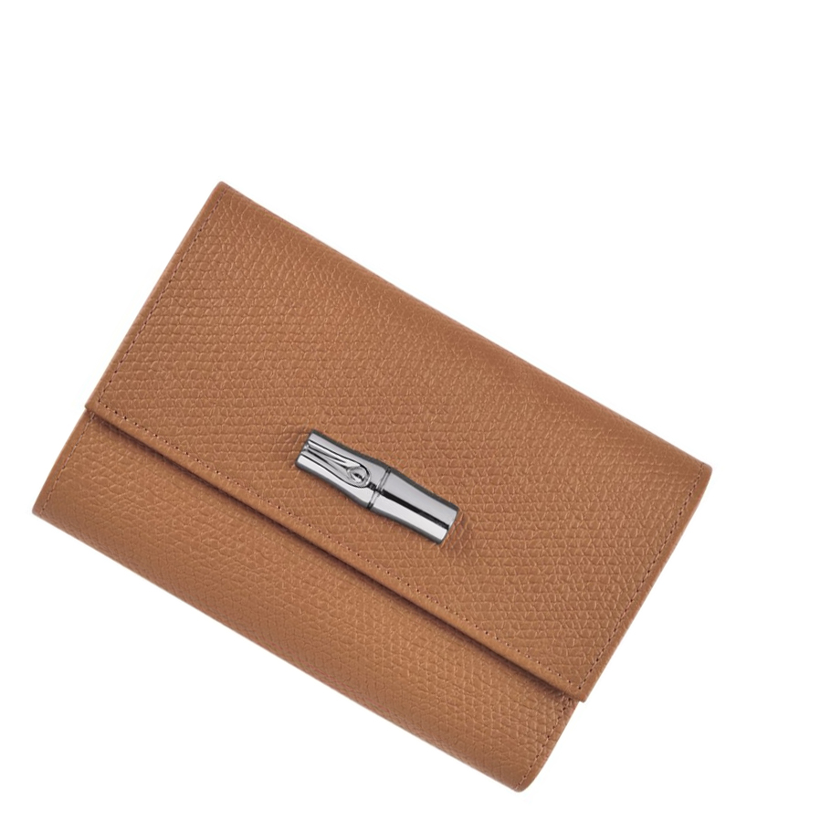 Longchamp Roseau Naisten Lompakko Beige | Fi-YNAD064