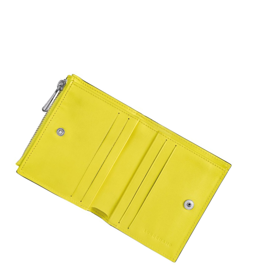 Longchamp Roseau Naisten Lompakko Keltainen | Fi-UGRC251