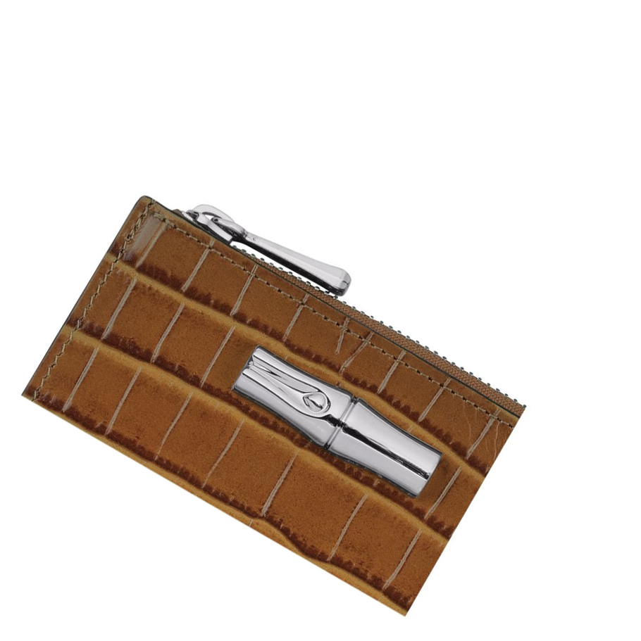 Longchamp Roseau Naisten Lompakko Ruskea | Fi-ODJR094