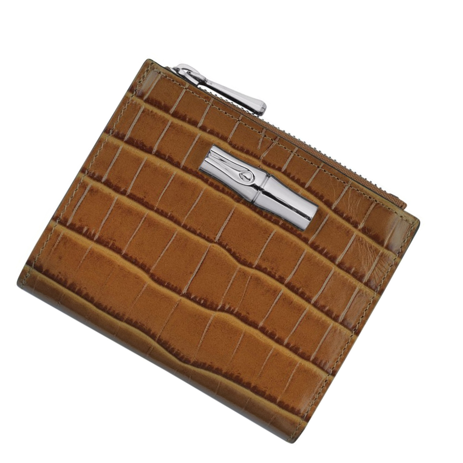 Longchamp Roseau Naisten Lompakko Ruskea | Fi-ODJR094