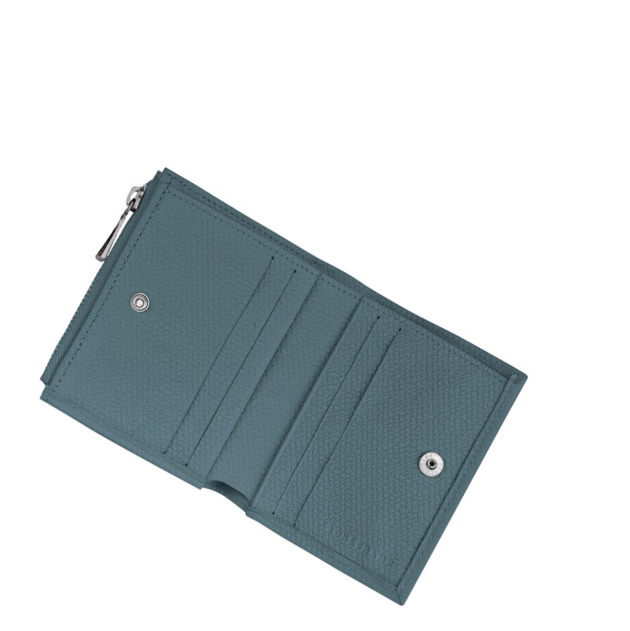 Longchamp Roseau Naisten Lompakko Sininen | Fi-VSJU458