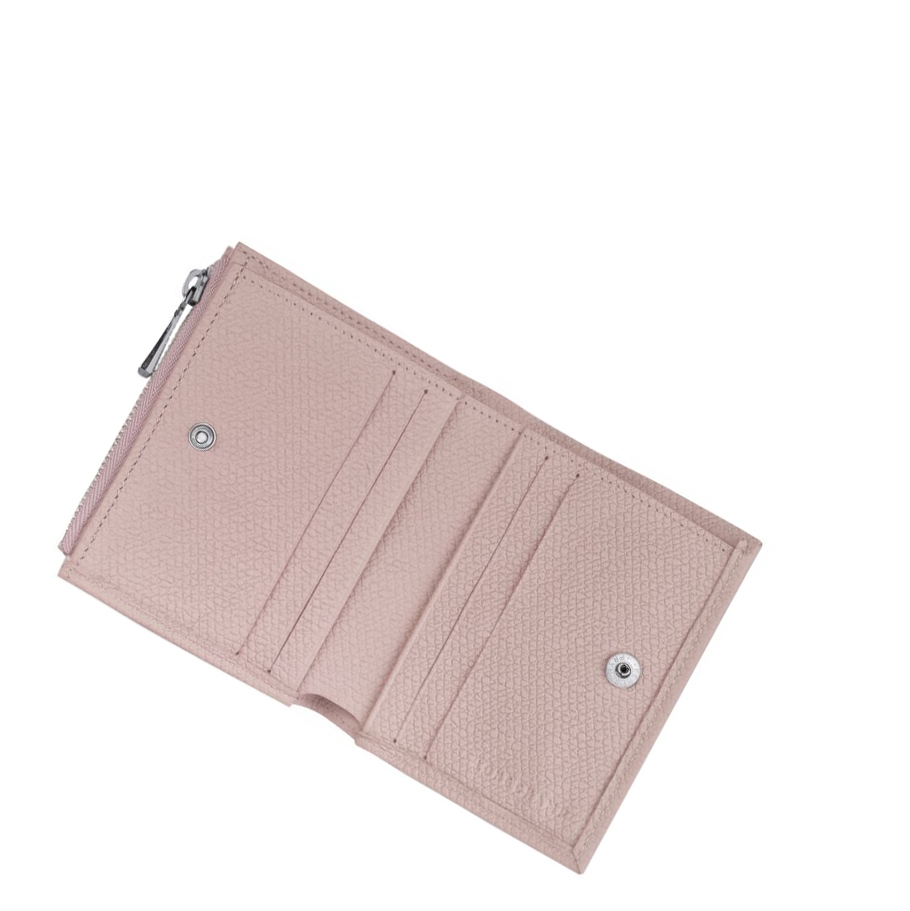 Longchamp Roseau Naisten Lompakko Vaaleanpinkki | Fi-FYER304