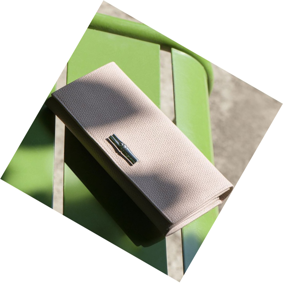 Longchamp Roseau Naisten Lompakko Vaaleanpinkki | Fi-XCZG218