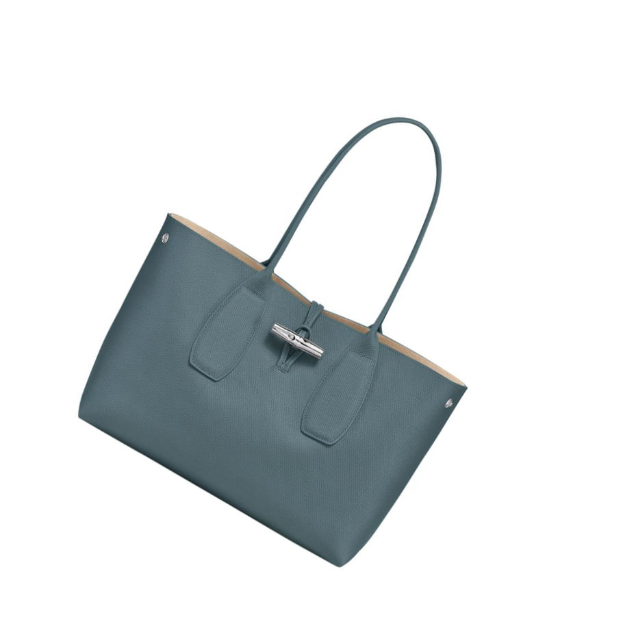 Longchamp Roseau Naisten Olkalaukku Sininen | Fi-USLC351