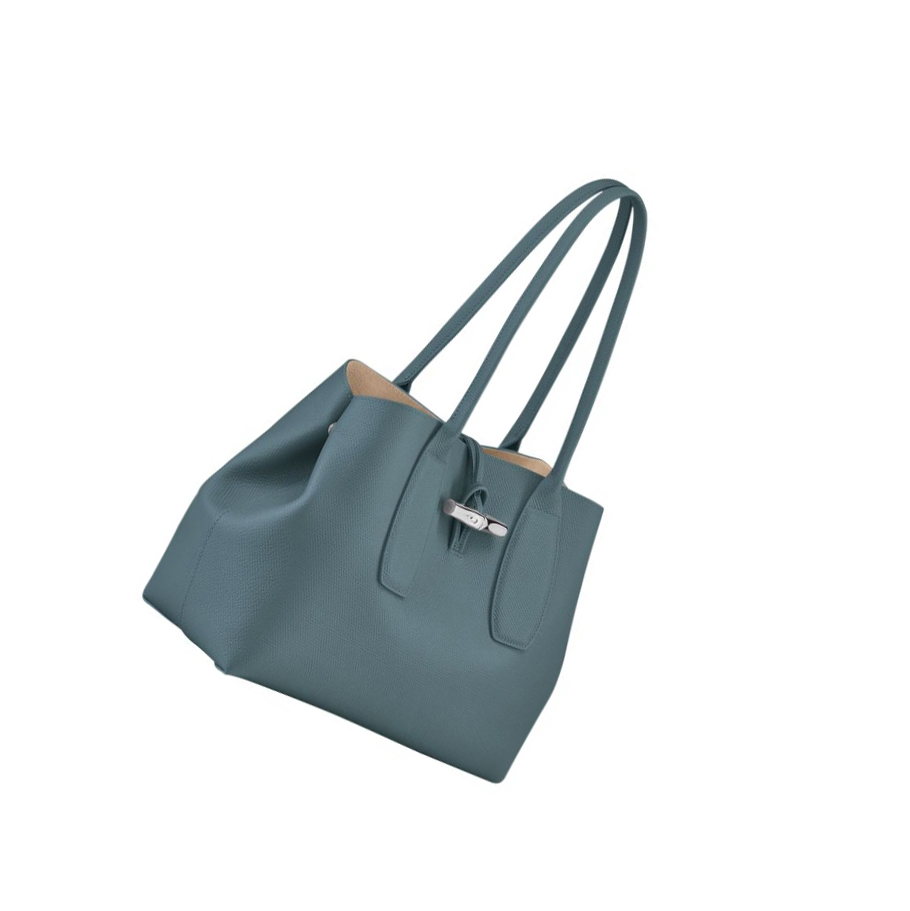 Longchamp Roseau Naisten Olkalaukku Sininen | Fi-USLC351