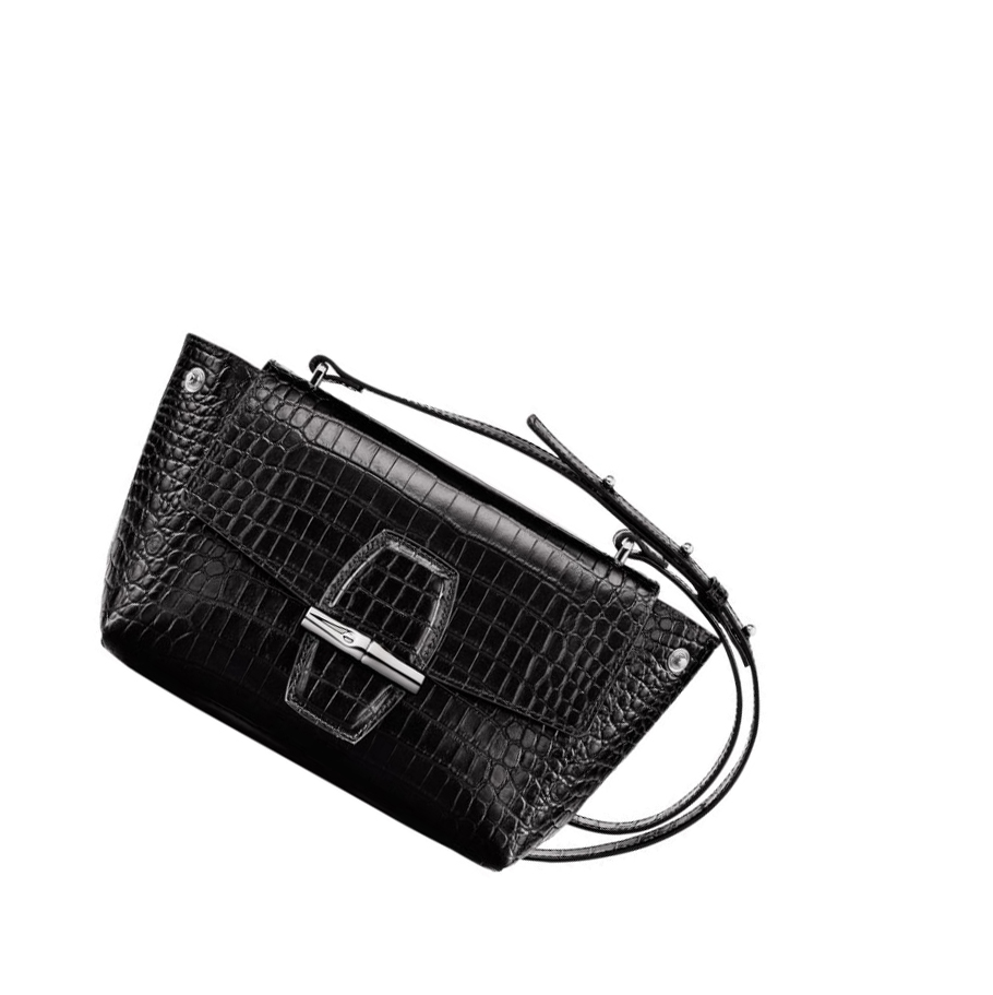 Longchamp Roseau S Naisten Crossbody Laukut Mustat | Fi-ILAH962