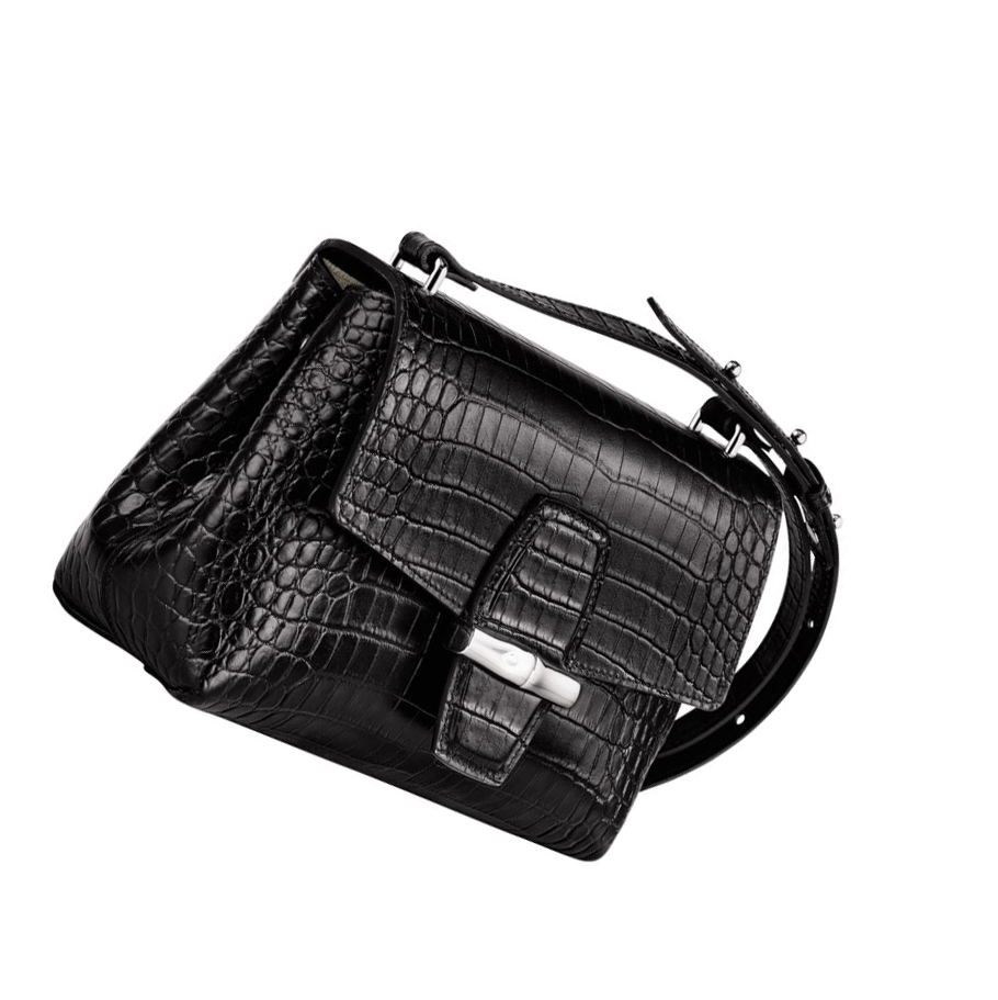 Longchamp Roseau S Naisten Crossbody Laukut Mustat | Fi-ILAH962