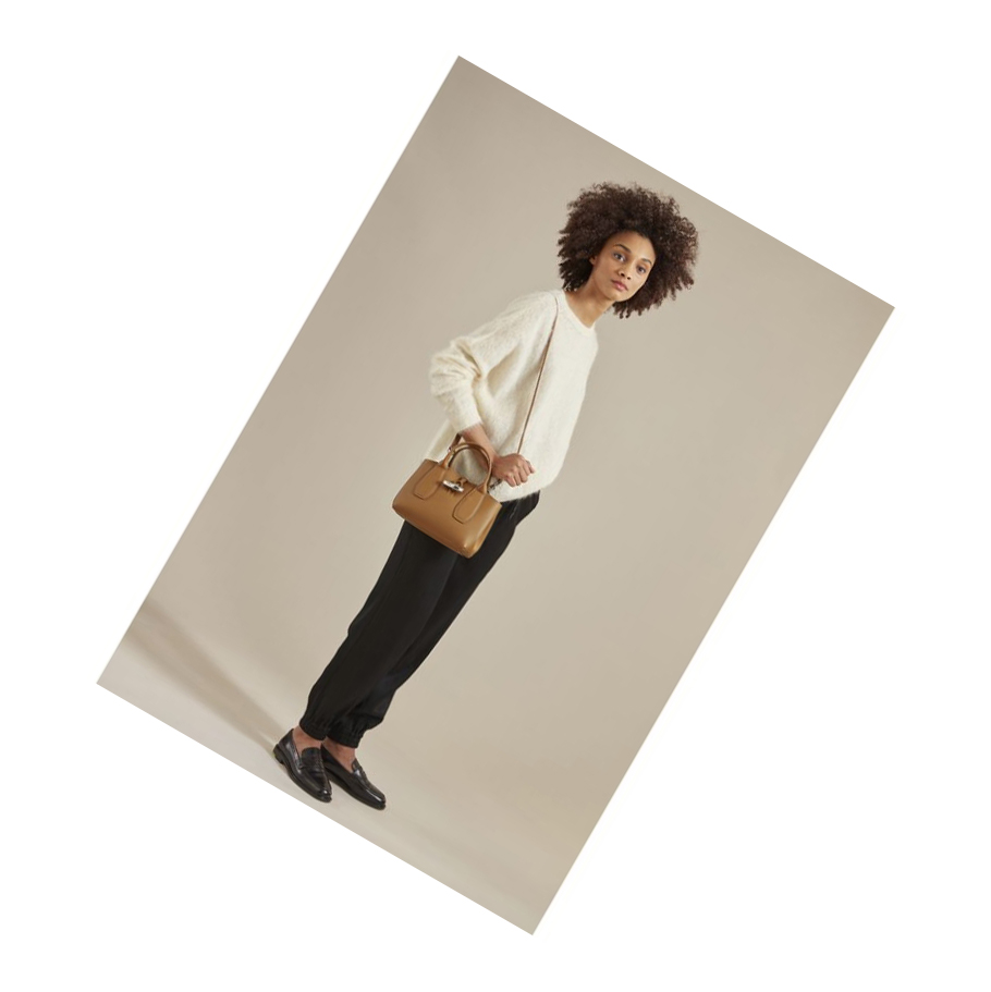 Longchamp Roseau S Naisten Käsilaukut Beige | Fi-KJEP689