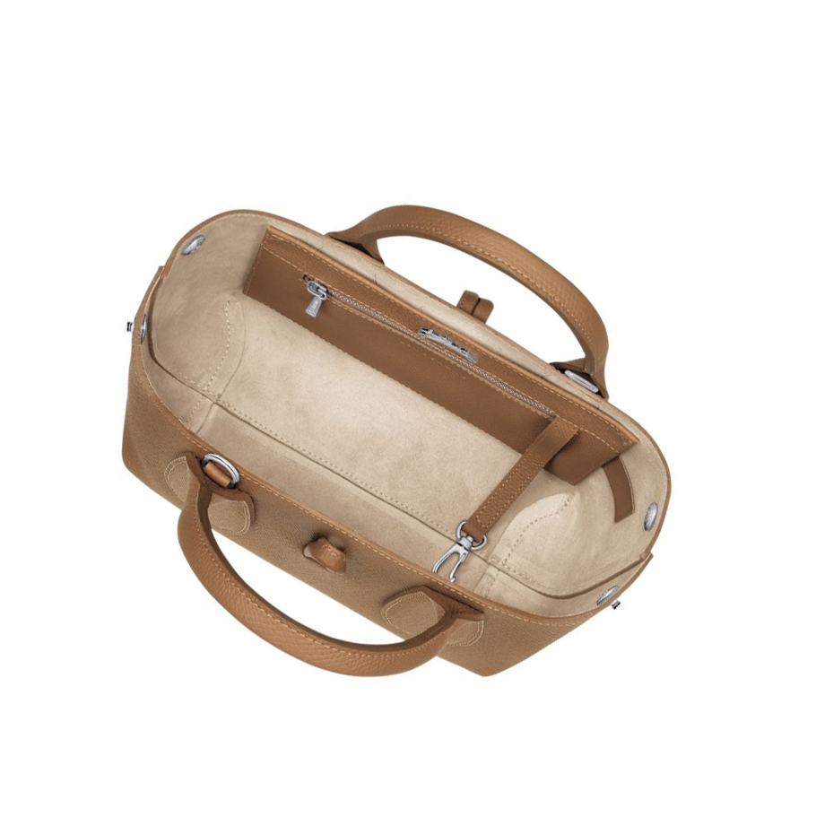 Longchamp Roseau S Naisten Käsilaukut Beige | Fi-KJEP689