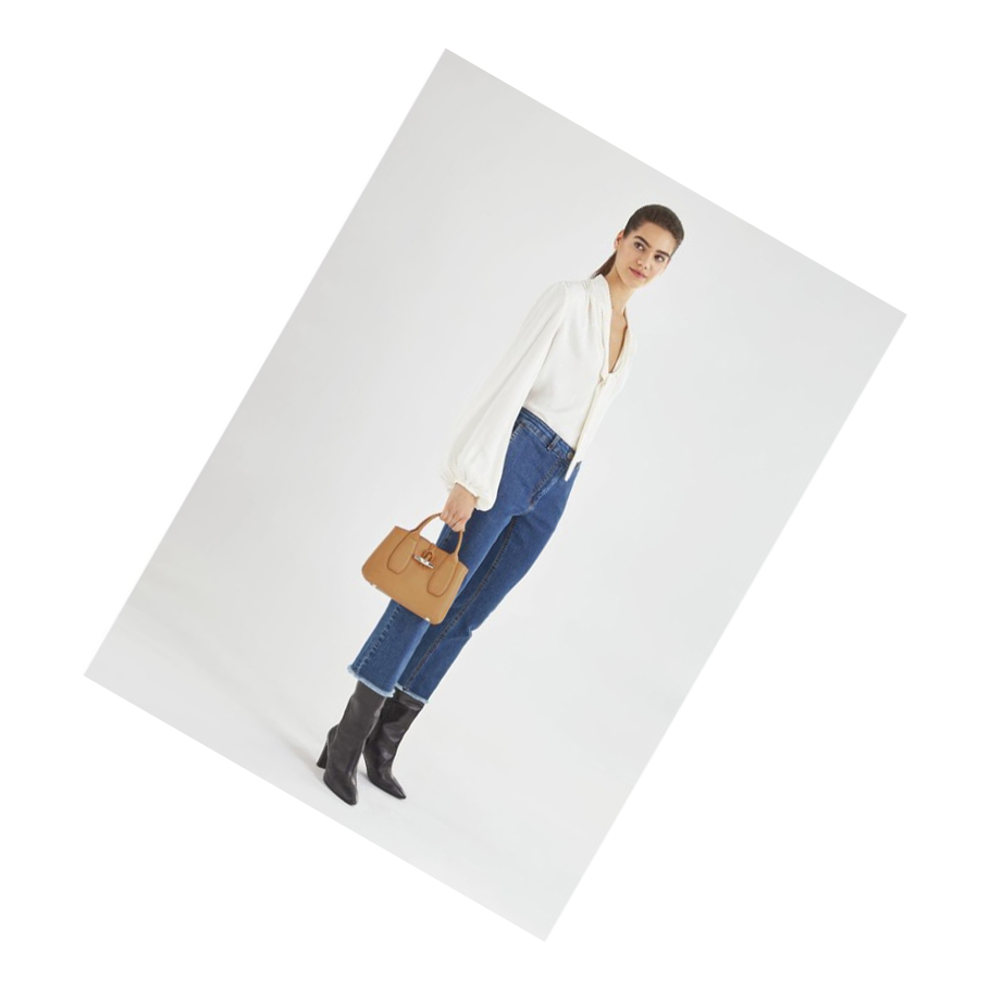 Longchamp Roseau S Naisten Käsilaukut Ruskea | Fi-OXQK753