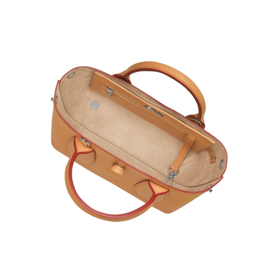 Longchamp Roseau S Naisten Käsilaukut Ruskea | Fi-OXQK753