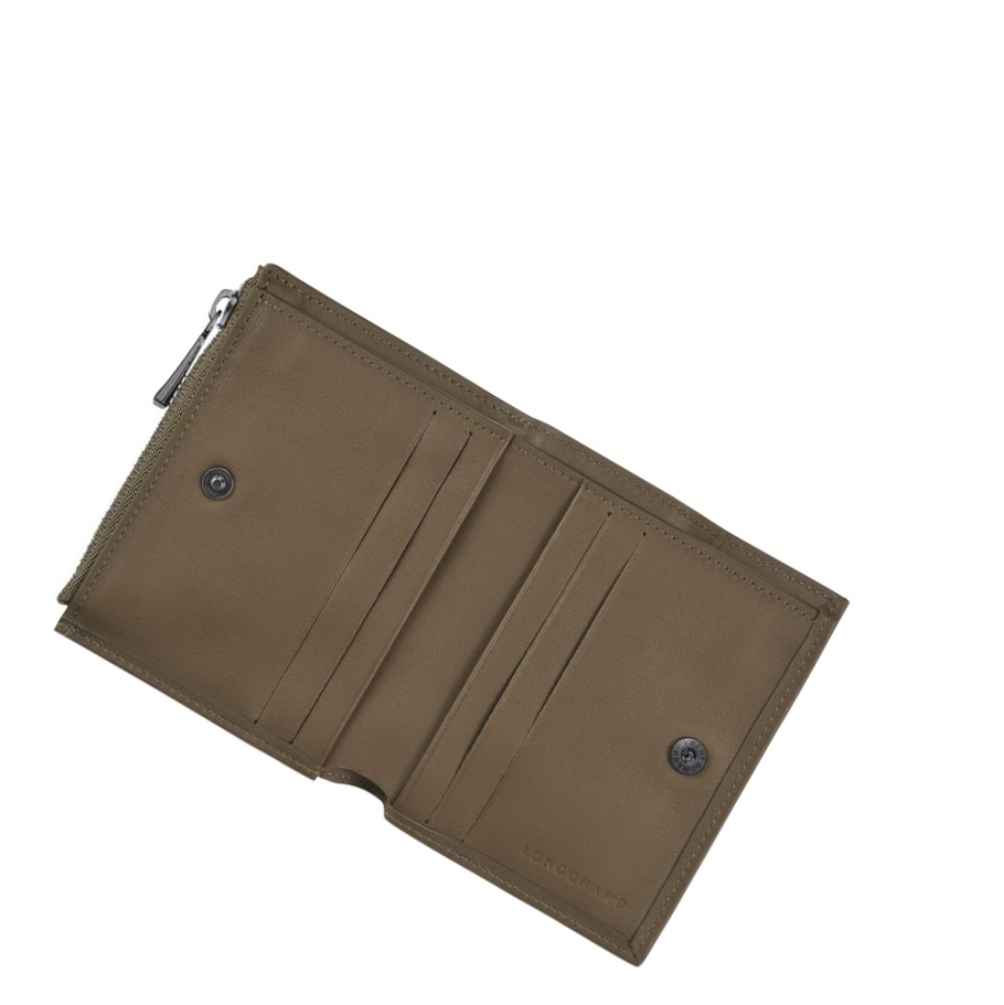 Longchamp Roseau Shadow Naisten Lompakko Ruskea | Fi-IABC428