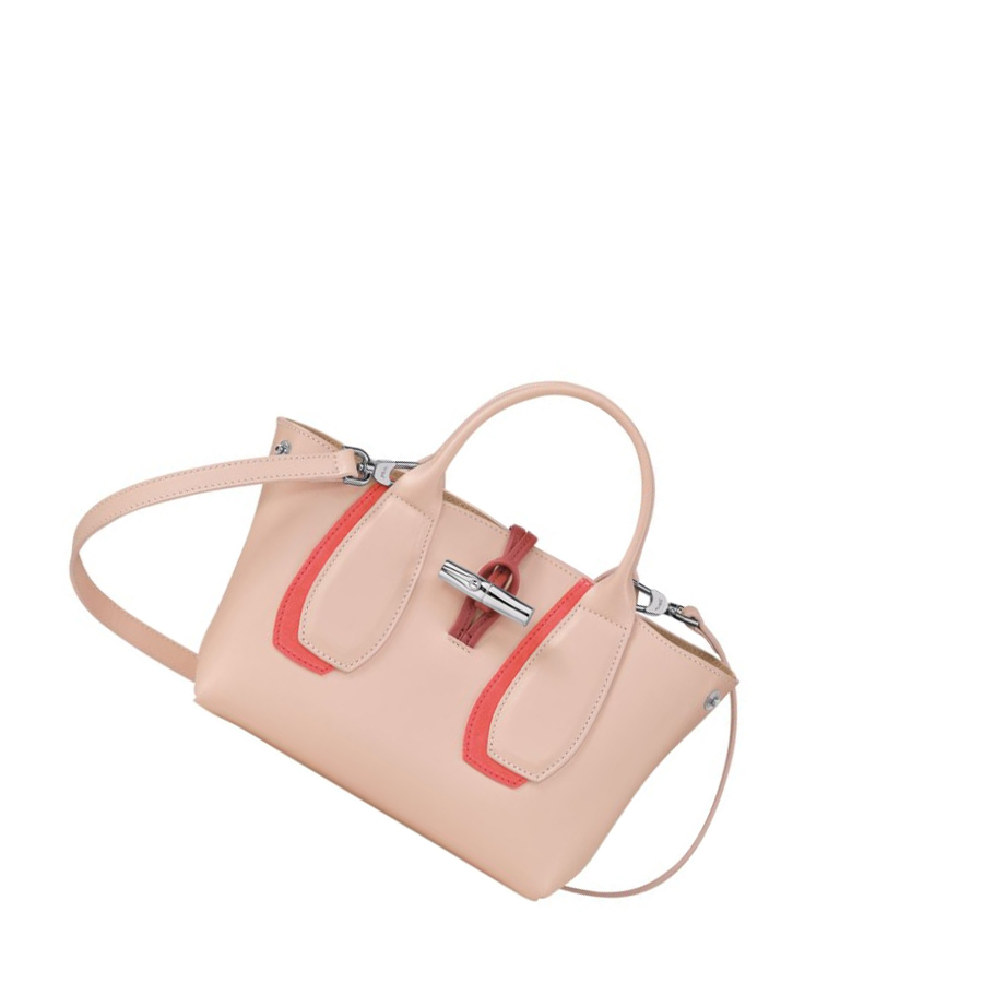 Longchamp Roseau Shadow S Naisten Käsilaukut Vaaleanpinkki | Fi-DAPY705