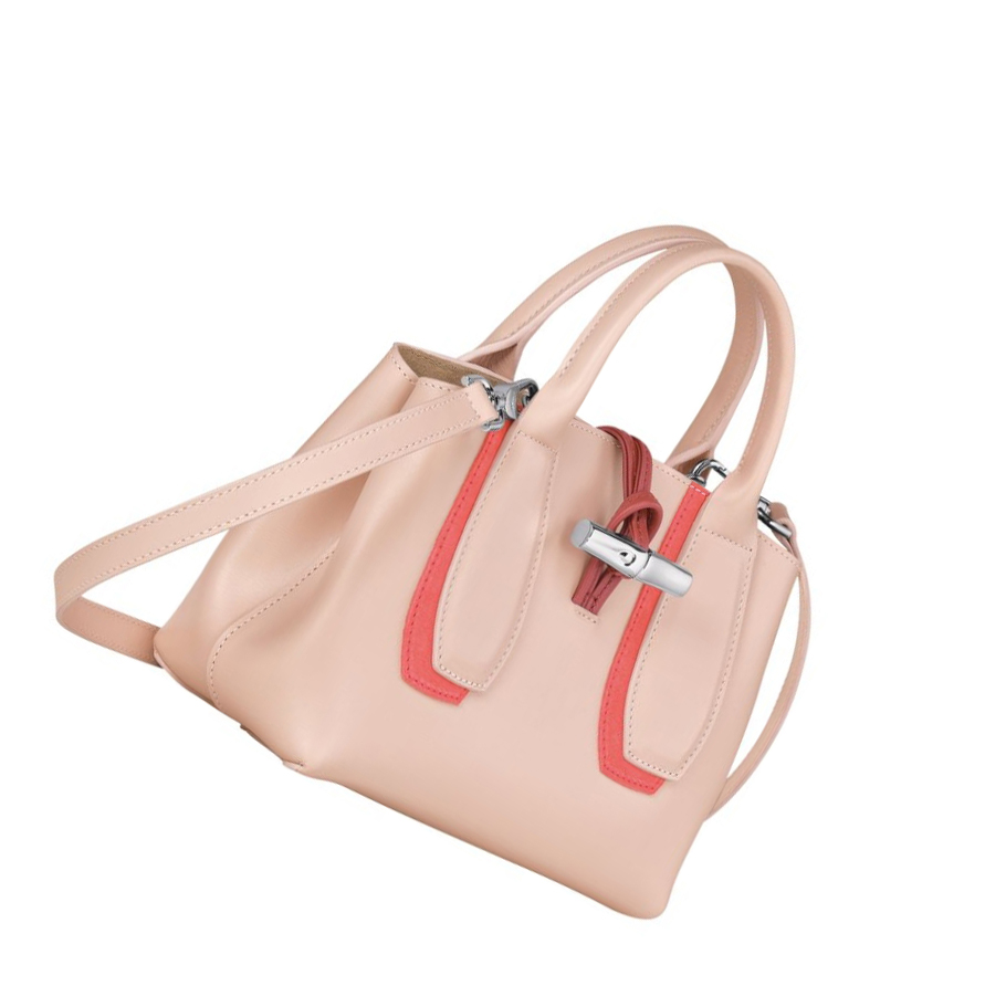 Longchamp Roseau Shadow S Naisten Käsilaukut Vaaleanpinkki | Fi-DAPY705