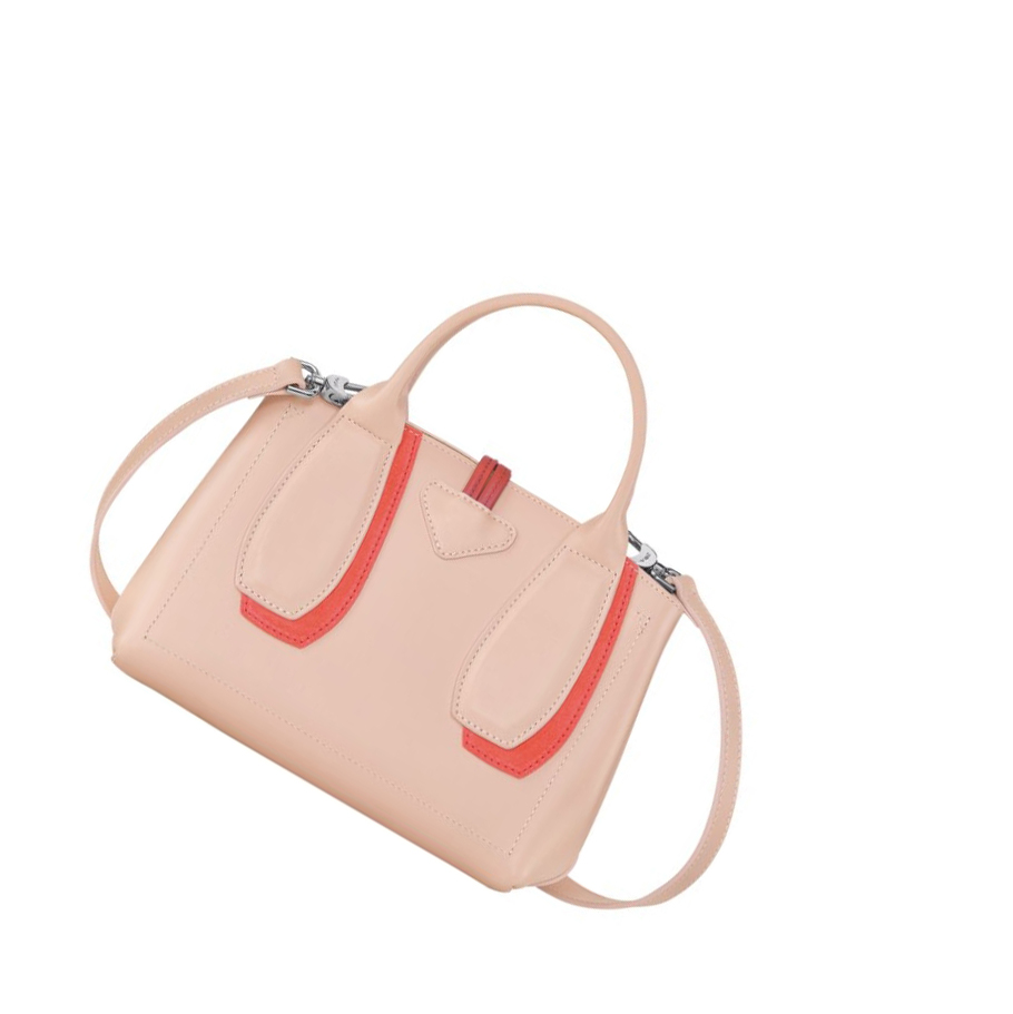 Longchamp Roseau Shadow S Naisten Käsilaukut Vaaleanpinkki | Fi-DAPY705