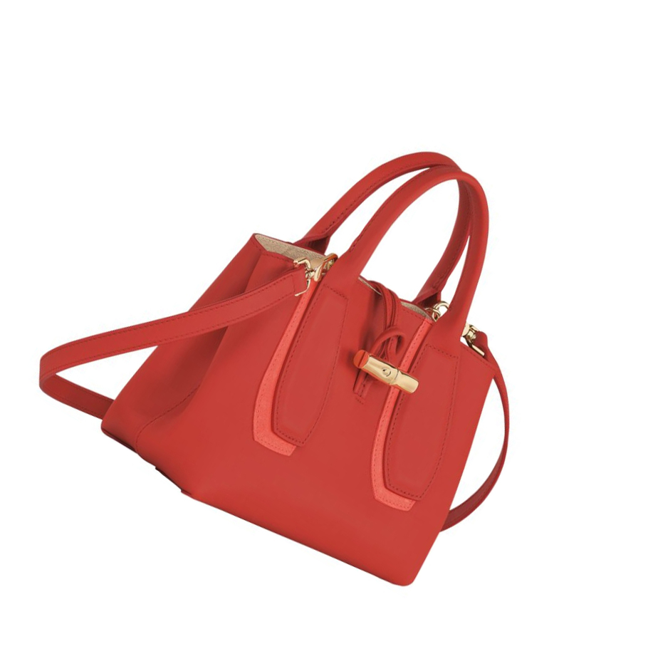 Longchamp Roseau Shadow S Naisten Käsilaukut Pinkki | Fi-GSLP306