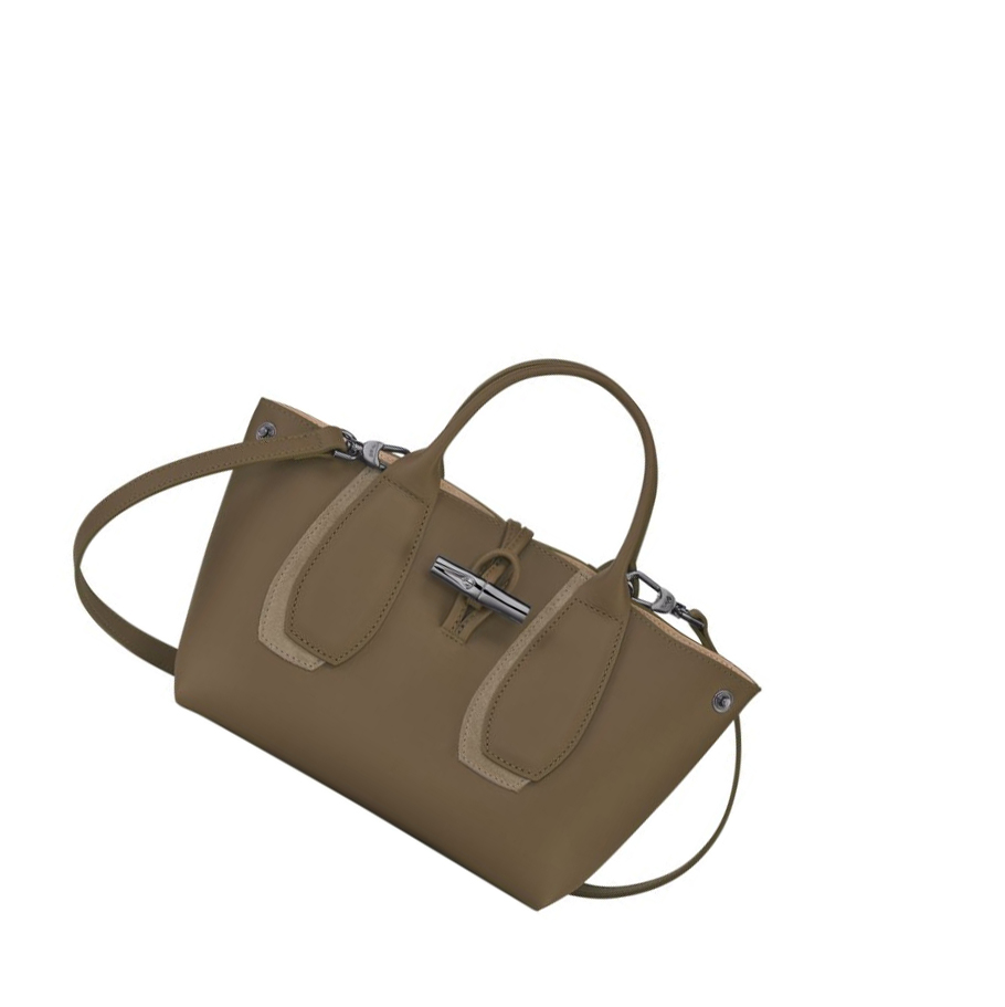 Longchamp Roseau Shadow S Naisten Käsilaukut Ruskea | Fi-TBQC502