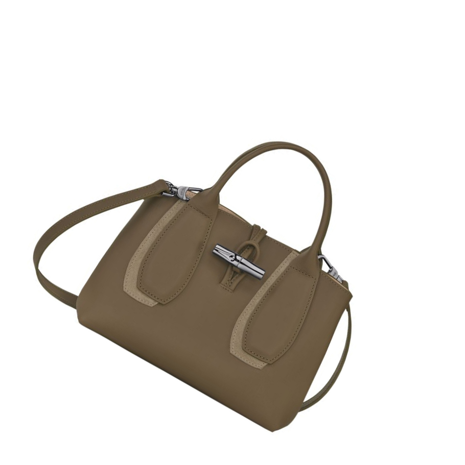 Longchamp Roseau Shadow S Naisten Käsilaukut Ruskea | Fi-TBQC502
