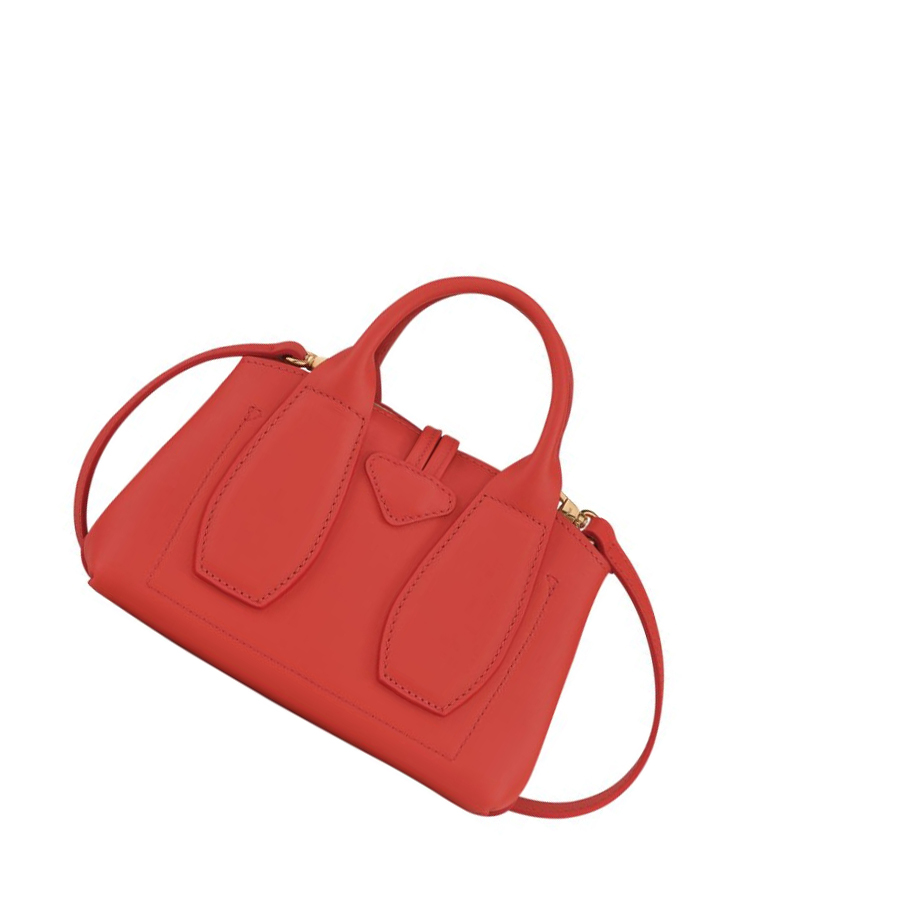 Longchamp Roseau Shadow XS Naisten Käsilaukut Pinkki | Fi-ALWF763