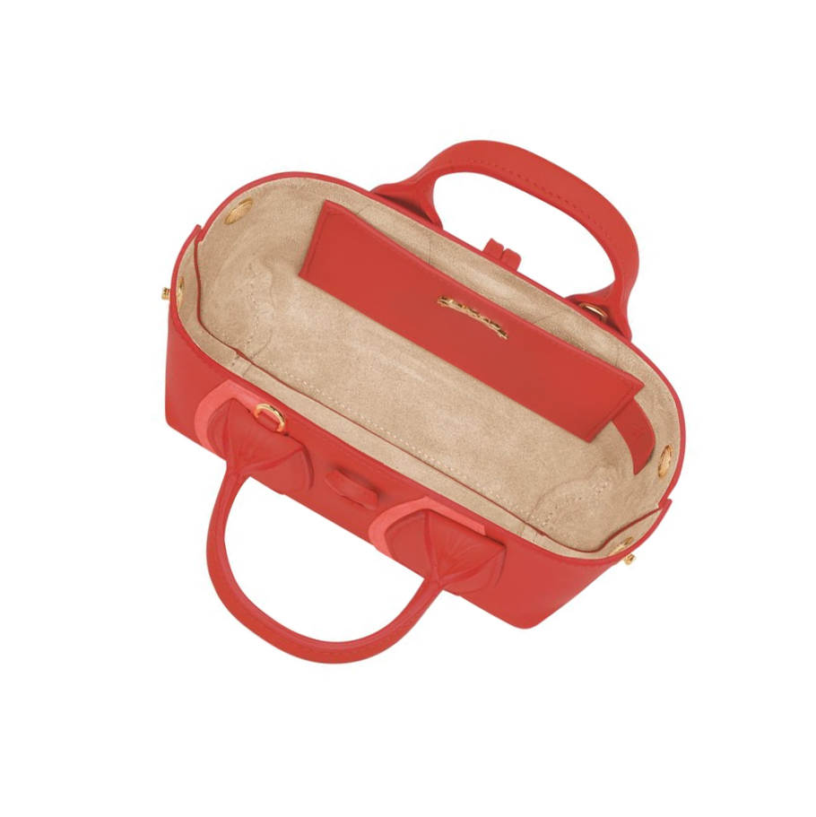Longchamp Roseau Shadow XS Naisten Käsilaukut Pinkki | Fi-ALWF763