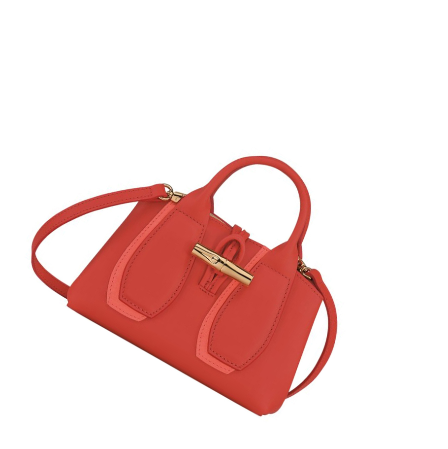 Longchamp Roseau Shadow XS Naisten Käsilaukut Pinkki | Fi-ALWF763