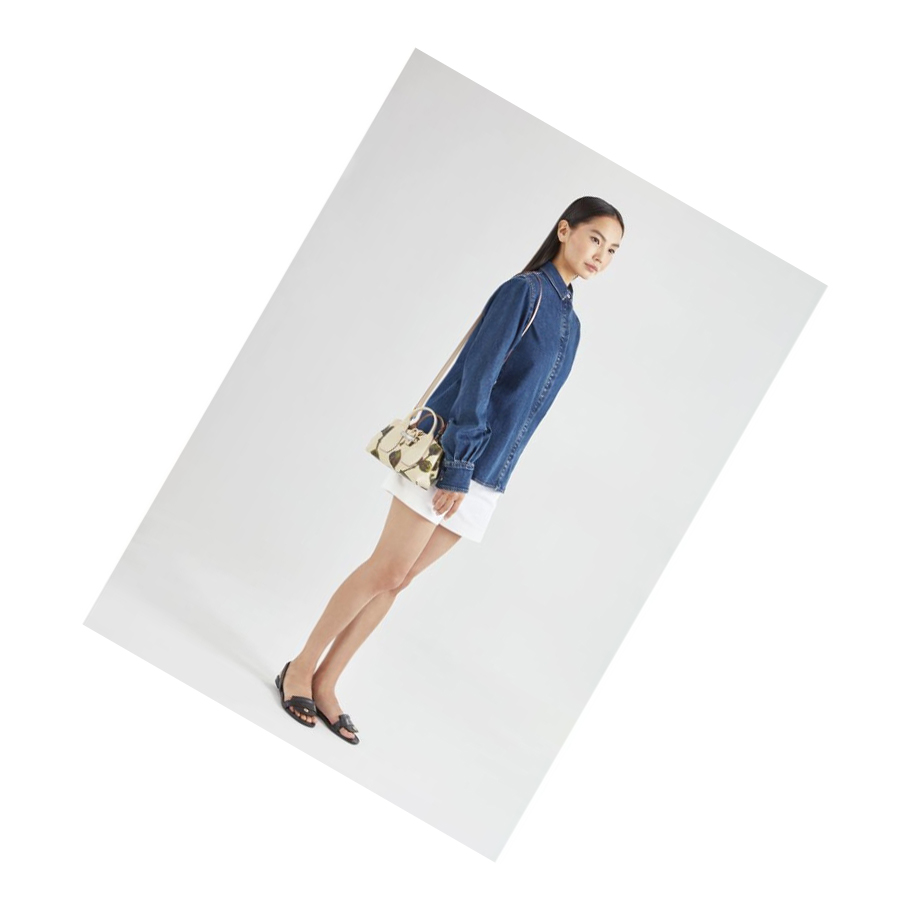 Longchamp Roseau Végétal XS Naisten Käsilaukut Khaki | Fi-WYDO908