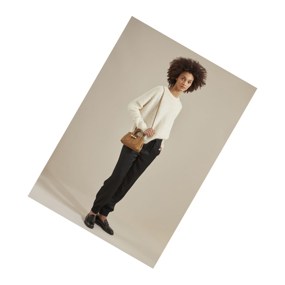 Longchamp Roseau XS Naisten Käsilaukut Beige | Fi-SAWO817