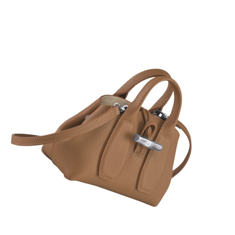 Longchamp Roseau XS Naisten Käsilaukut Beige | Fi-SAWO817