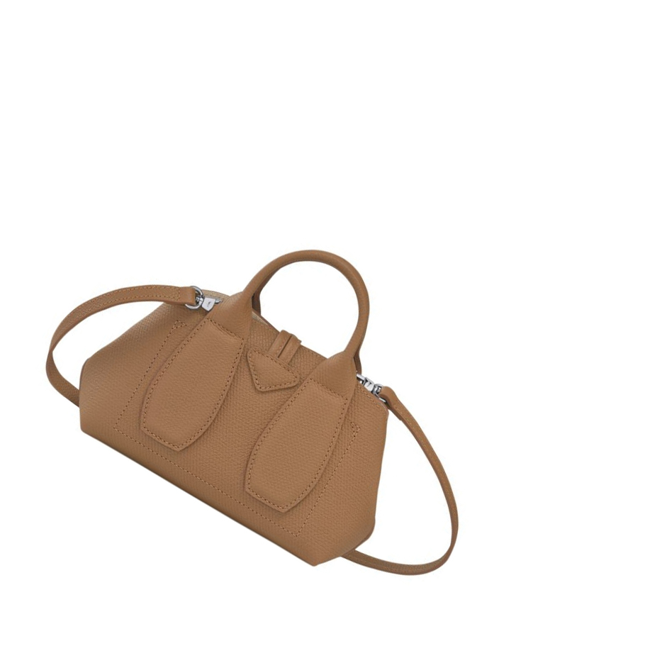 Longchamp Roseau XS Naisten Käsilaukut Beige | Fi-SAWO817