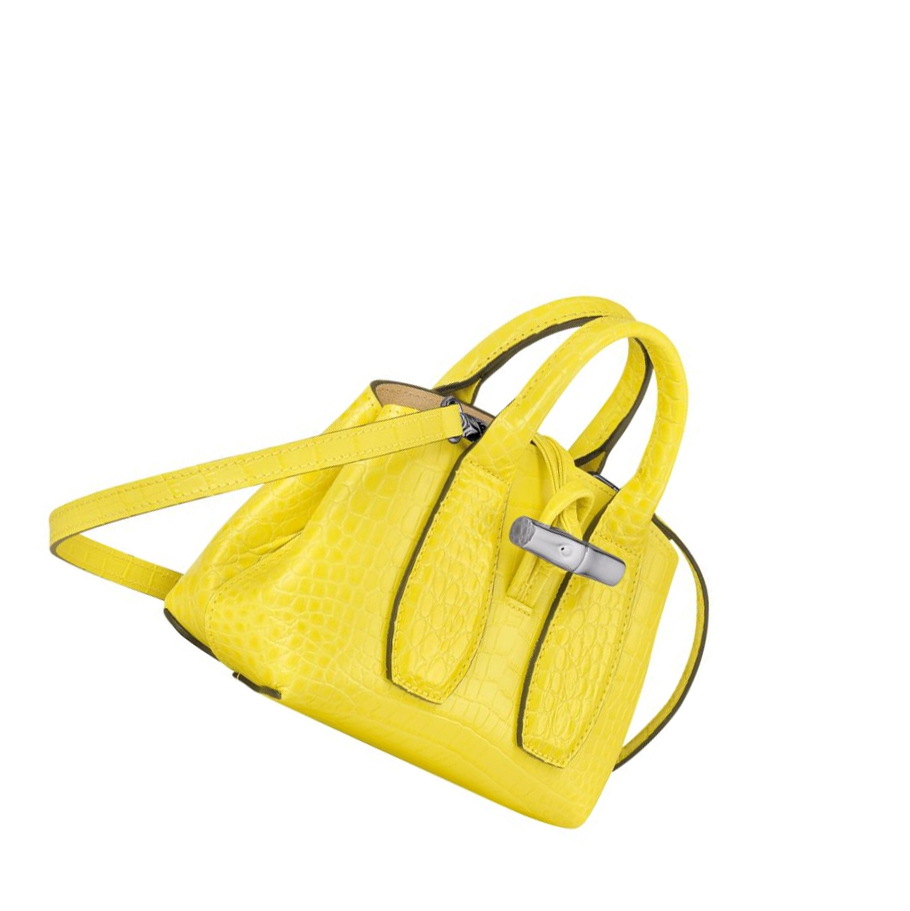 Longchamp Roseau XS Naisten Käsilaukut Keltainen | Fi-BCKF823