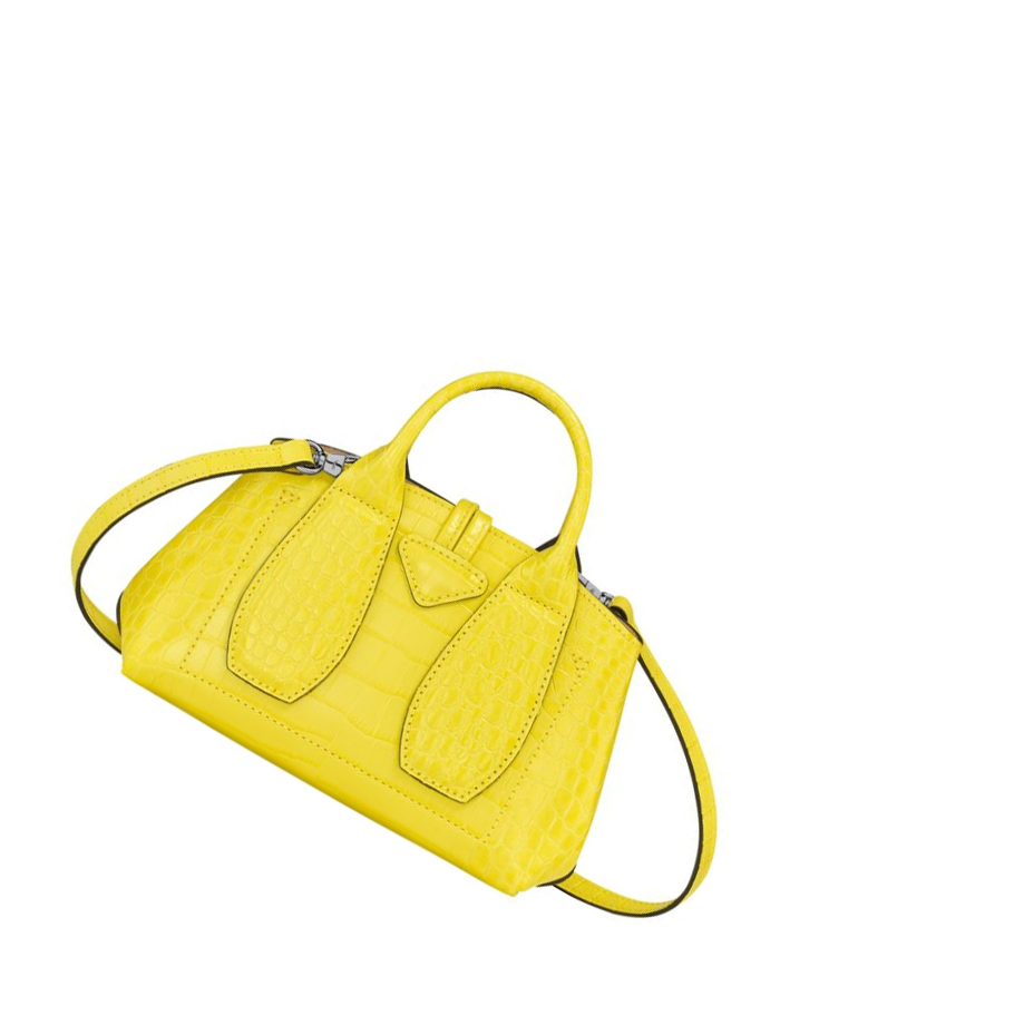 Longchamp Roseau XS Naisten Käsilaukut Keltainen | Fi-BCKF823