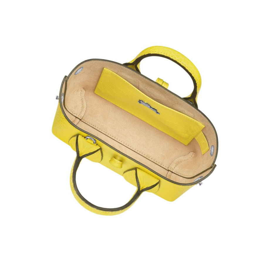 Longchamp Roseau XS Naisten Käsilaukut Keltainen | Fi-BCKF823