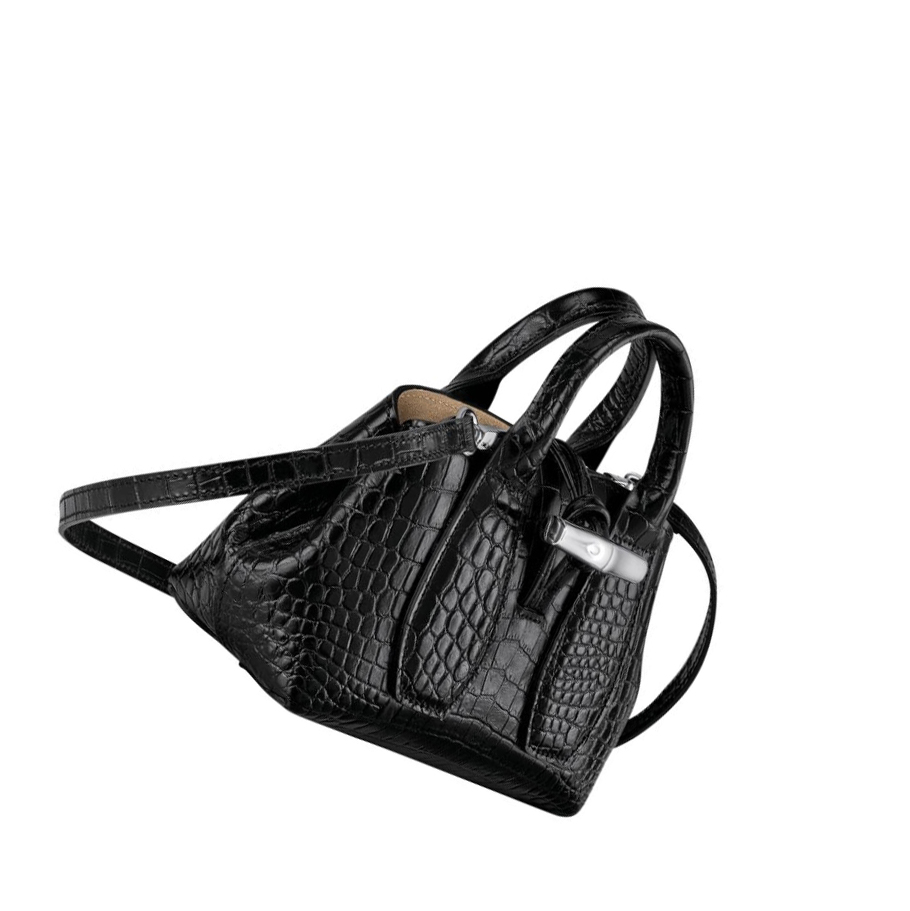 Longchamp Roseau XS Naisten Käsilaukut Mustat | Fi-DBJM837