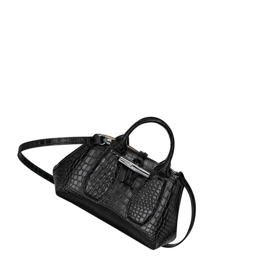 Longchamp Roseau XS Naisten Käsilaukut Mustat | Fi-DBJM837
