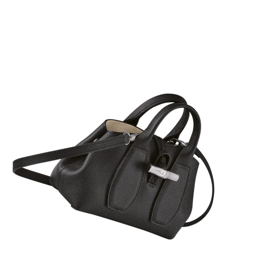 Longchamp Roseau XS Naisten Käsilaukut Mustat | Fi-WFRA184