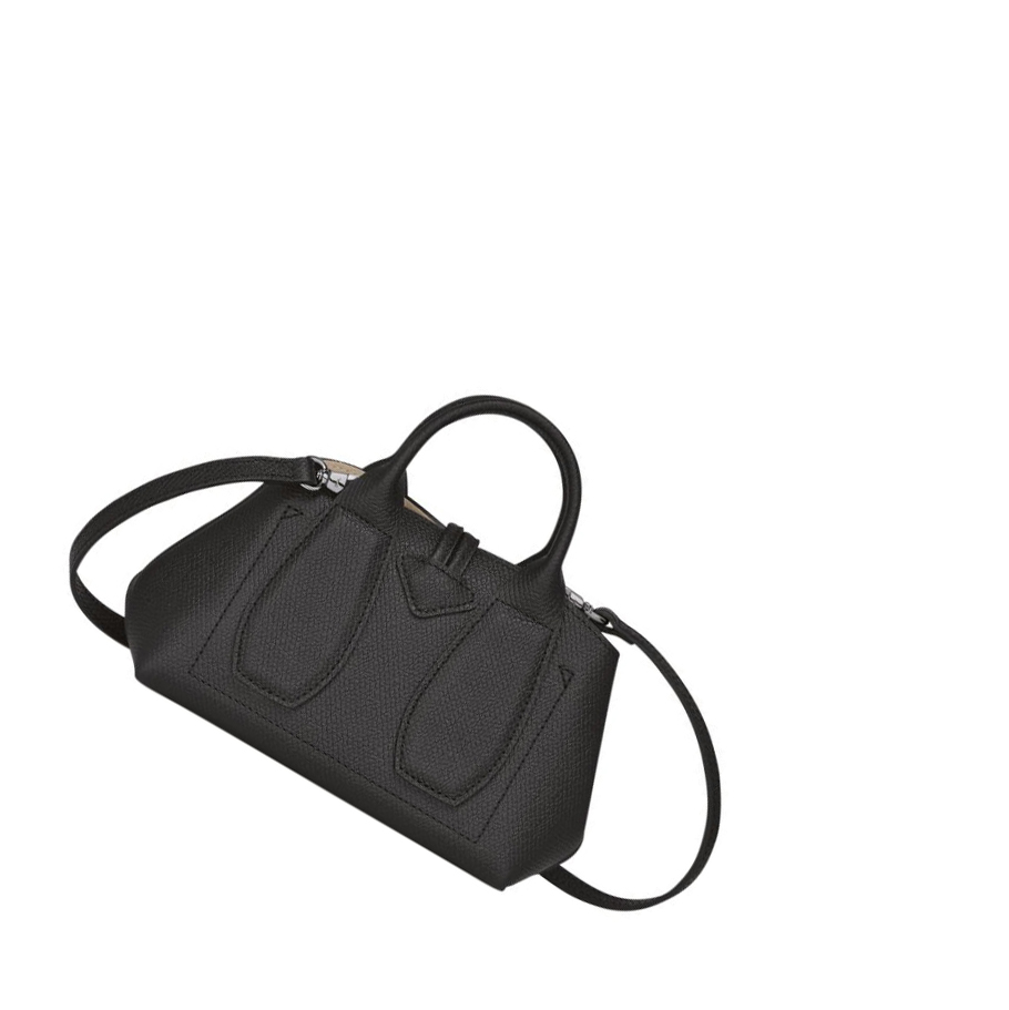 Longchamp Roseau XS Naisten Käsilaukut Mustat | Fi-WFRA184