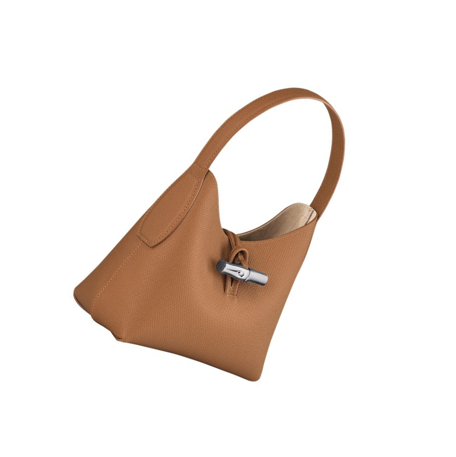 Longchamp Roseau XS Naisten Olkalaukku Beige | Fi-RSEO679